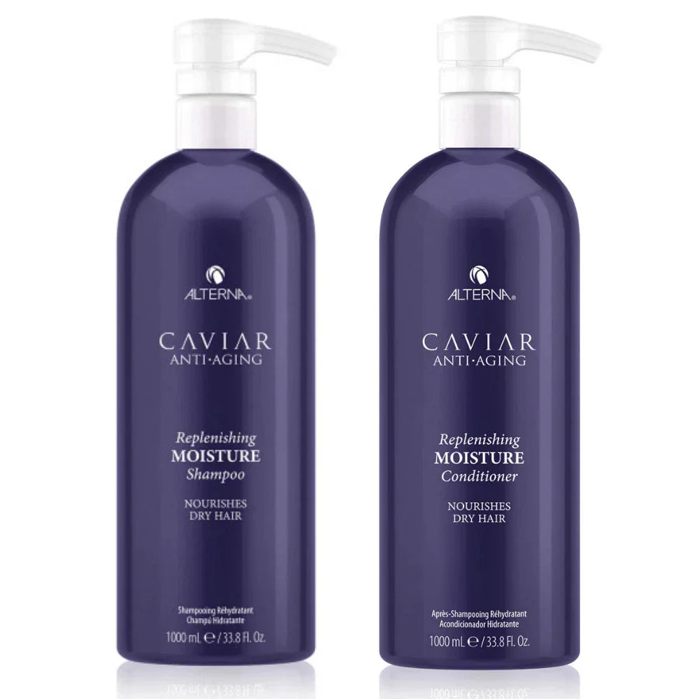 Caviar Anti-Aging Replenishing Moisture Shampoo & Conditioner